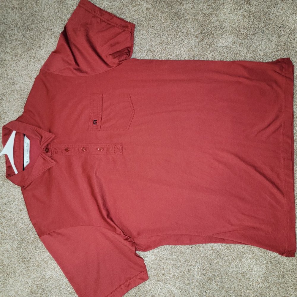 TravisMathews short sleeve polo